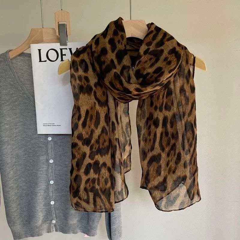 Leopard Print Hijab